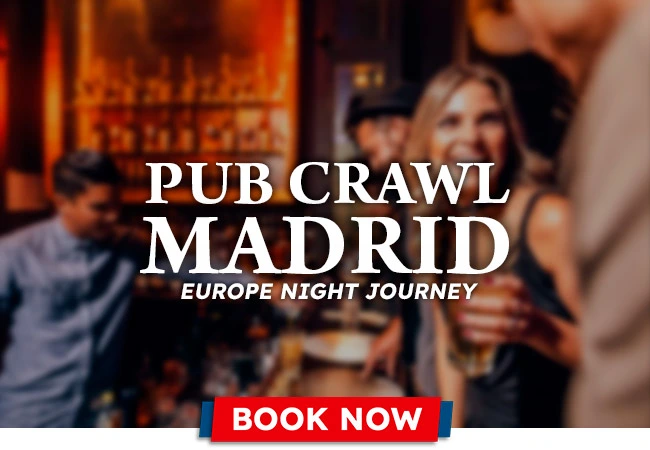 Pub Crawl Madrid Europe Night Journey